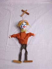 Vintage Mexican Marionette  Clown String  Puppet 14