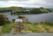 Photo 12x8 Stone commemorating the visit of the Queen She visited Llyn Cly c2011 picture