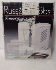 Russell Hobbs White Travel Jug Kettle. Works  Vintage With Box picture