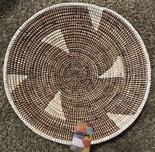LG Handmade Woven Wolof Basket From Senegal 17