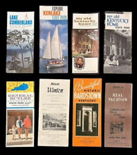 Vintage Kentucky Pamphlets Brochures State Parks Kenlake Lake Cumberland Winton picture