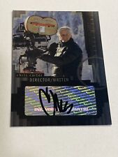 Chris Carter Creator X-Files I Want to Believe Certified Autograph Card Auto #A3 picture