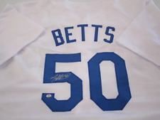 Mookie Betts of the LA Dodgers signed autographed baseball jersey PAAS COA 052 picture
