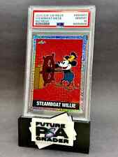 PSA 10 Steamboat Willie Red Mojo 16/75 Mickey Mouse Leaf #48SW-01 picture
