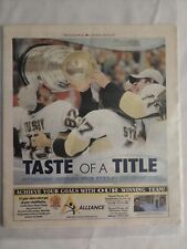 2009 June 20 Trib Total Media Taste of a Title Pens Stanley Cup Champs (MH50) picture