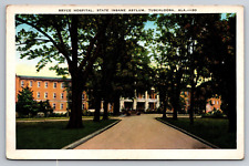 Bryce Hospital State Insane Asylum Tuscaloosa Alabama AL 1937 Postcard picture