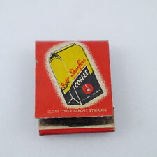 Shurfine Coffee Matchbook Vintage Unstruck Cover picture
