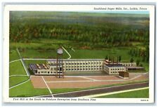 1948 Southland Paper Mills Inc. Manufacturing Building Lufkin Texas TX Postcard picture