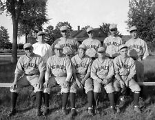 1932 M.D.W.S.C. Engineers Baseball Team, MA Old Photo 8.5
