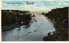 Postcard OH Cleveland Ohio Mouth of Rocky River White Border Vintage PC J6150 picture