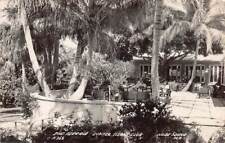 RPPC Hobe Sound FL Florida Jupiter Island Club Golf Course Photo Postcard Vtg picture