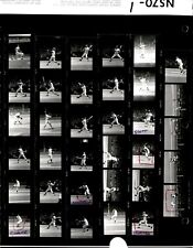 LD323 1971 Orig Contact Sheet Photo DEAN CHANCE JIM NORTHRUP TIGERS vs RED SOX picture
