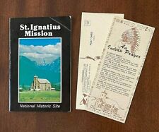 VTG~ST. IGNATIUS MISSION, MT., NATIONAL HISTORIC SITE BOOKLET & 2 PCs~LOT#SV-A picture