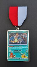 San Antonio Fiesta Medal NIOSA Pokemon Go TCG Charizard Gym Heroes Victory Pin picture