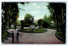 c1910 Garden of the Presidio Government Reservation USA Headquarters CA Postcard picture