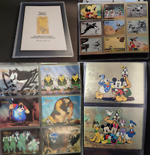 1995 DISNEY Skybox PREMIUM Complete Card Set #1-91 with 9 foils 2 HOLOGRAMS MNT picture