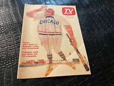APRIL 4 1976 TV WEEK tv guide television magazine - CHICAGO WHITE SOX CUBS picture