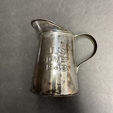 Ww2 1942 US Dover Gunboat Coast Guard Tin Pitcher/ Cup picture