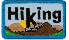 Boy Girl Cub HIKING HIKE Hiker Trip Fun Patches GUIDES SCOUTS Trail Miles Hills picture