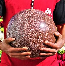 Huge 265MM Red Hornitos Poppy Jasper Crystal Healing Reiki Metaphysical Sphere picture