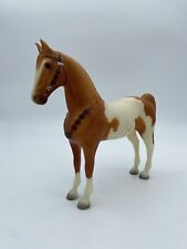 Breyer Davy Crockett Chestnut Pinto Western Pony, No Chains Vintage picture