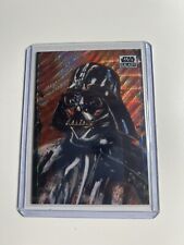 2021 Topps Star Wars Chrome Galaxy Darth Vader Wave /99 picture