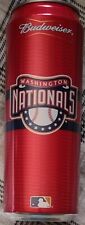 2008   24 oz. Budweiser Beer Can  Washington Nationals  MLB   662203 picture