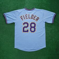 Prince Fielder Milwaukee Brewers Blue Cooperstown Throwback Men's Jersey picture