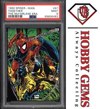SPIDER-MAN WOLVERINE PSA 9 1992 Spider-Man the McFarlane Era Together #67 C5 picture