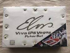 NIP Vintage Elvis Viva Las Vegas Poker Set USAopoly Mint picture