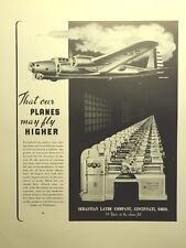 Sebastian Lathe Company Cincinnati OH Planes Fly Higher Vintage Print Ad 1942 picture