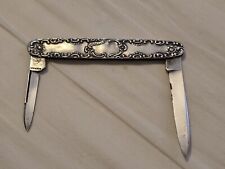 Antique Vulcan Knife Co. Sterling Silver Germany Pocket Knife picture