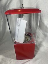 Vintage Northwestern 25 Cent Morris Illinois Gumball Machine Red with Key USA picture