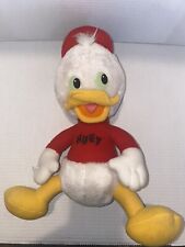 Duck Tales Huey Plush Toy Walt Disney Playskool Hasbro 1986 Vintage picture