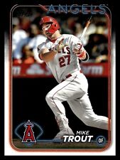 2024 Topps Series 1 Base 27 Mike Trout, Los Angeles Angels picture