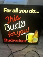 BUDWEISER LIGHTED SIGN (FSE028224) picture