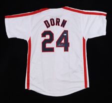 Corbin Bernsen Roger Dorn Signed Cleveland Indians Jersey (Beckett) Major League picture