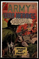 1967 Army War Heroes #17 Charlton Comic picture
