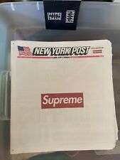 Supreme Newspaper - New York Post “Late City Final” Edition picture