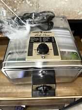 Knapp Monarch Redi-Oven Chrome Counter Top Toaster/Baker Vintage 1966 WORKS picture