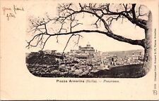 Vintage PPC 1938 - Piazza Armerina (Sicilia) Panorama - F42814 picture