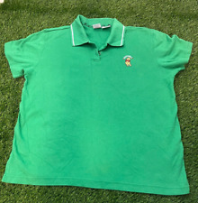 Women's Green Walt Disney Winnie the Pooh Golf Polo Shirt - Size Medium picture