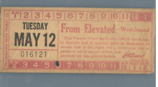 2 Circa 1911 Philadelphia Rapid Transit Subway Ticket Transfer Antique Vtg  PASS picture