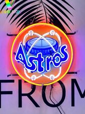 Houston Astros Logo Neon Light Sign Lamp 24