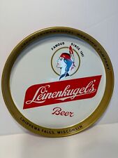 Vintage Leinenkugel's Beer Metal Serving Tray Late 1960's NEW picture