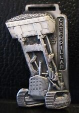 Caterpillar Cat Crawler Loader Pocket Watch Fob PERKINS MACHINERY CO Advertising picture