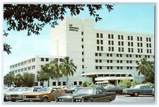 c1950's Tropical Coconut Palms Memorial Hospital Ft. Myers Florida FL Postcard picture