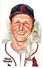 Stan Musial 1980 Perez-Steele Baseball Hall of Fame Limited Edition Postcard picture