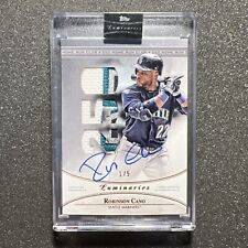 2017 Topps Luminaries ROBINSON CANO #HRKP-RC Home Run Kings AUTO PATCH 1/5 CARD picture