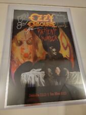 SDCC 2022 Comic Con Signed Ozzy Osborne Todd McFarlane Poster Autographed /1000 picture